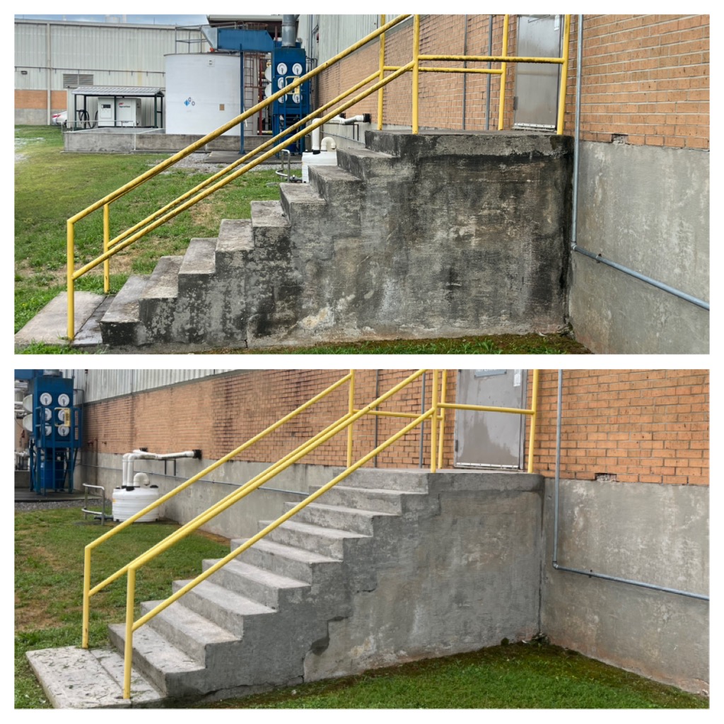 pressure washing work by 5Starpowerwashing & exterior services in Cleveland