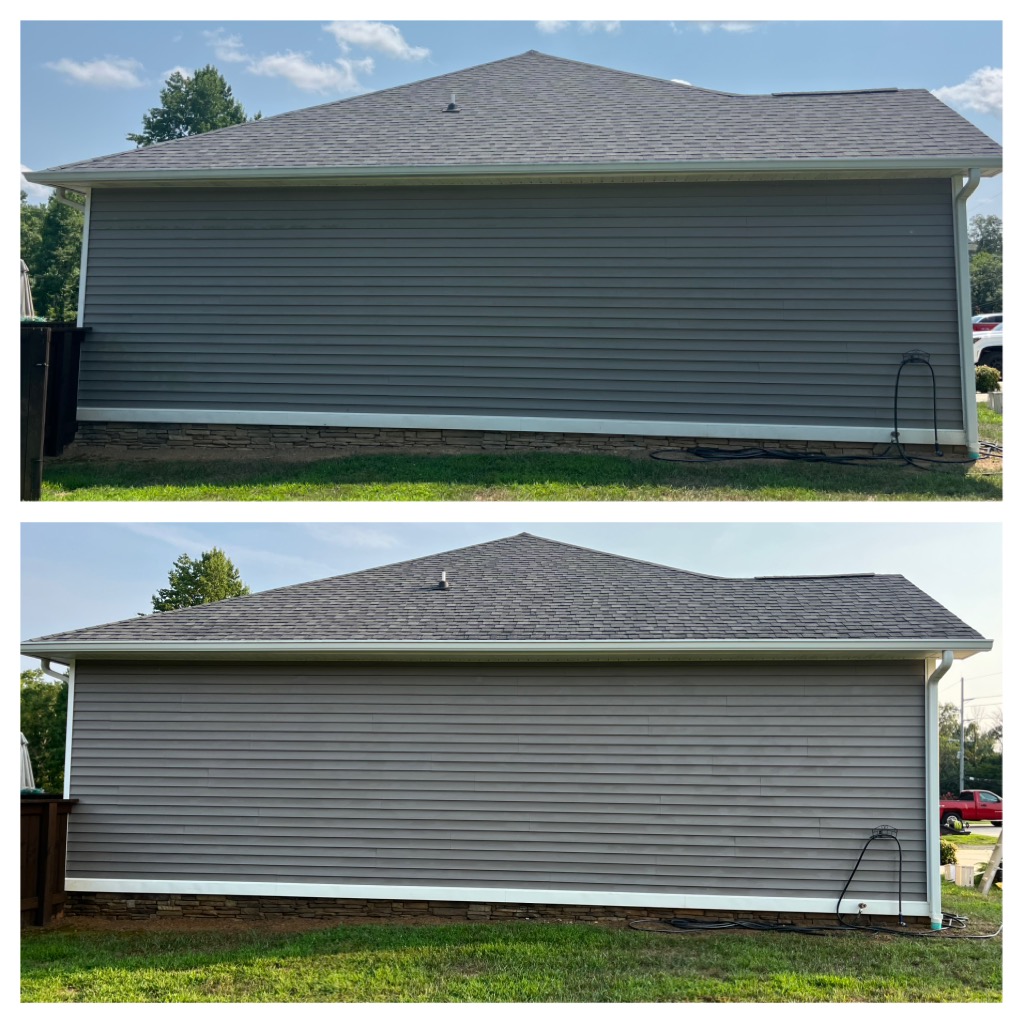 pressure washing work by 5Starpowerwashing & exterior services in Cleveland