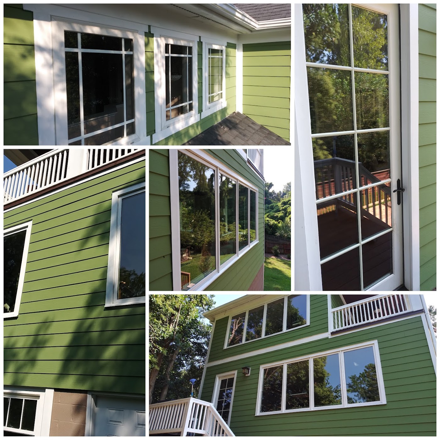 window cleaning work by A Brighter Outlook Window Cleaning in Charlotte