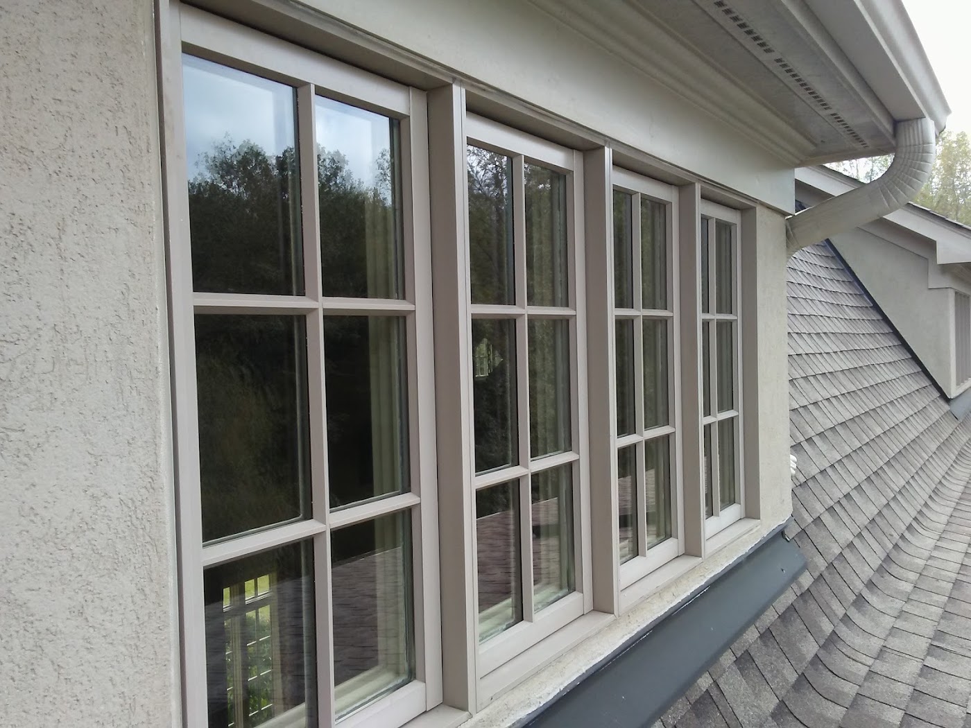 window cleaning work by A Brighter Outlook Window Cleaning in Charlotte