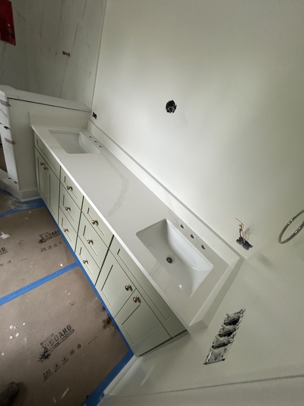construction work by A+ countertops & home remodeling in Charlotte