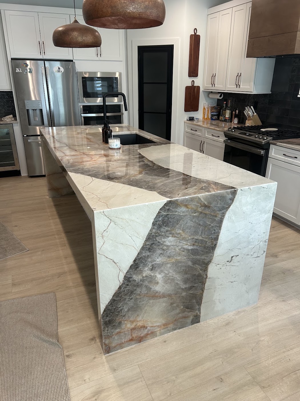 construction work by A+ countertops & home remodeling in Charlotte