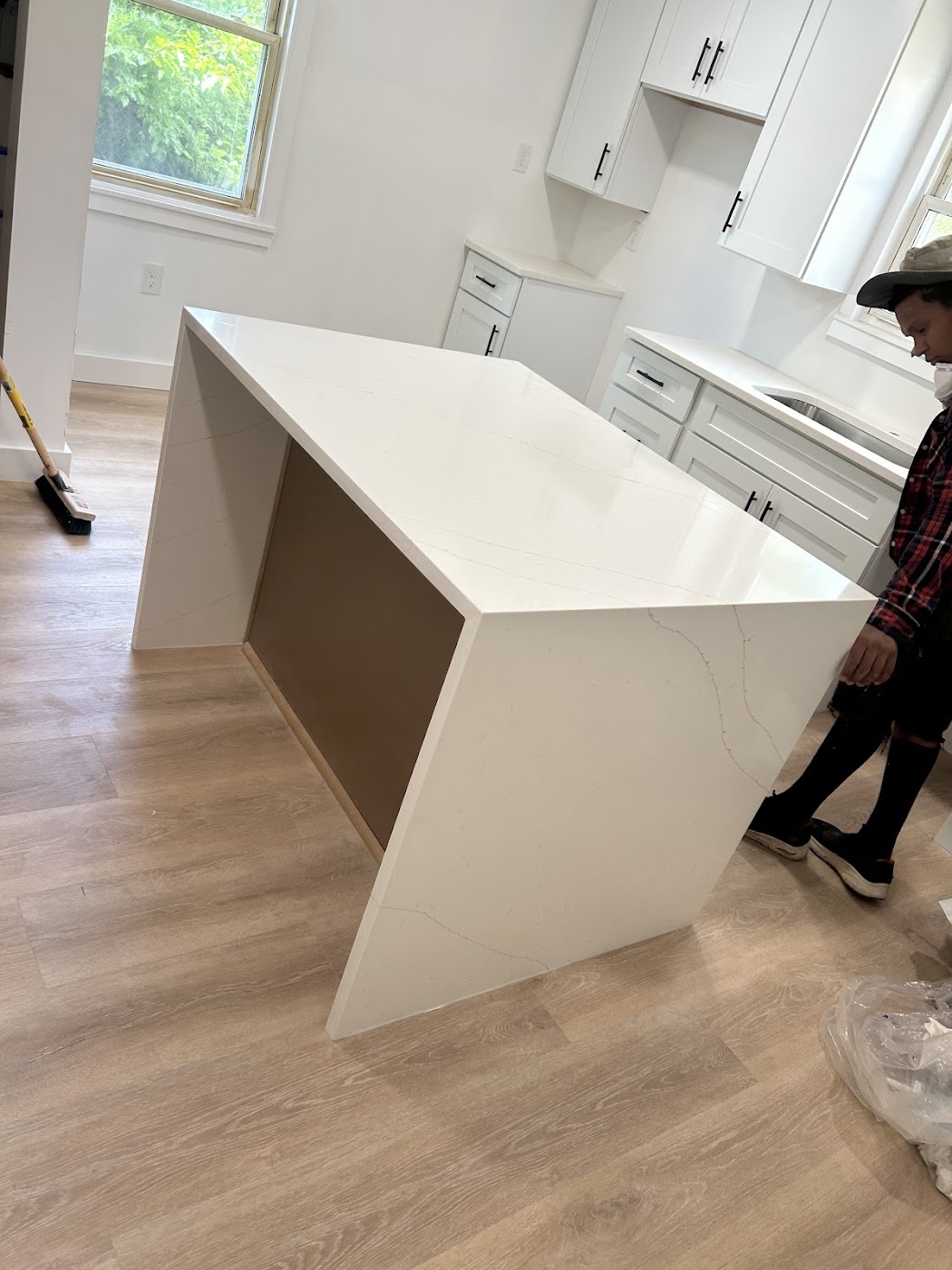 construction work by A+ countertops & home remodeling in Charlotte