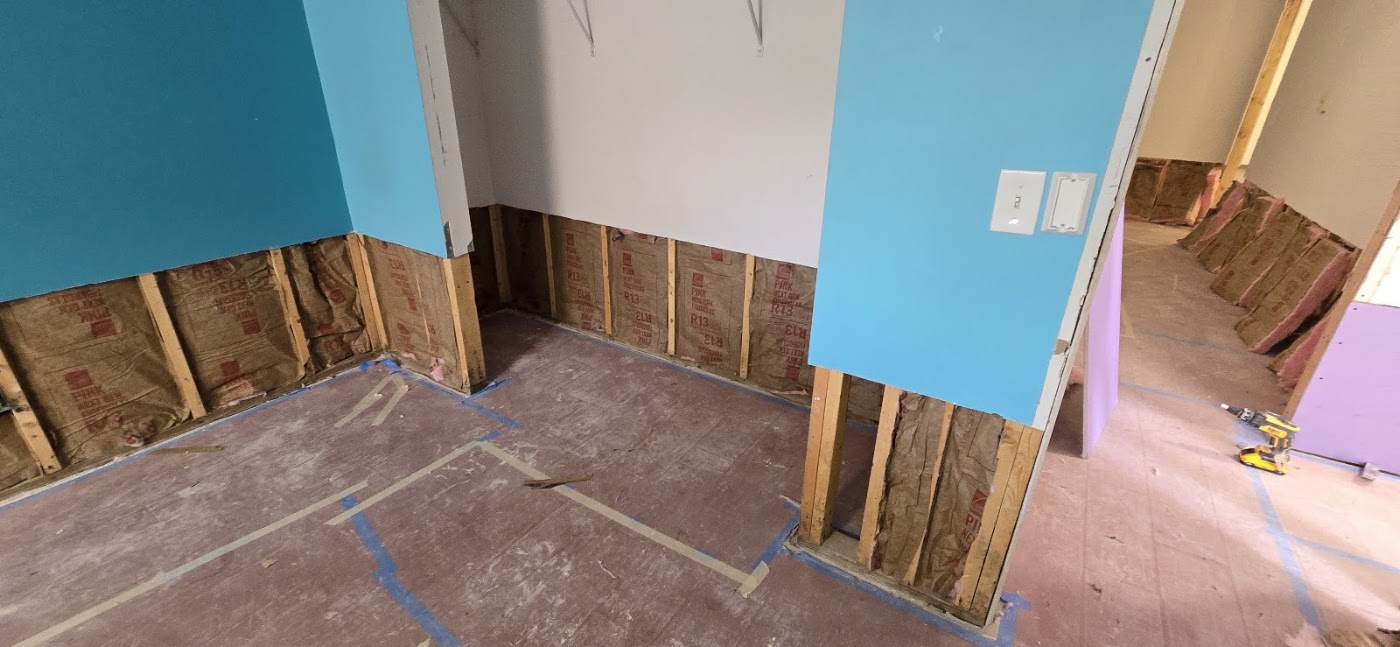 construction work by A&S Drywall & Paint in Asheville