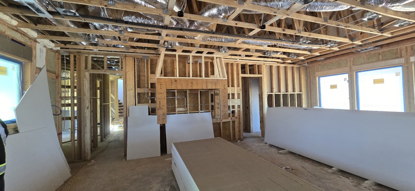 construction work by A&S Drywall & Paint in Asheville