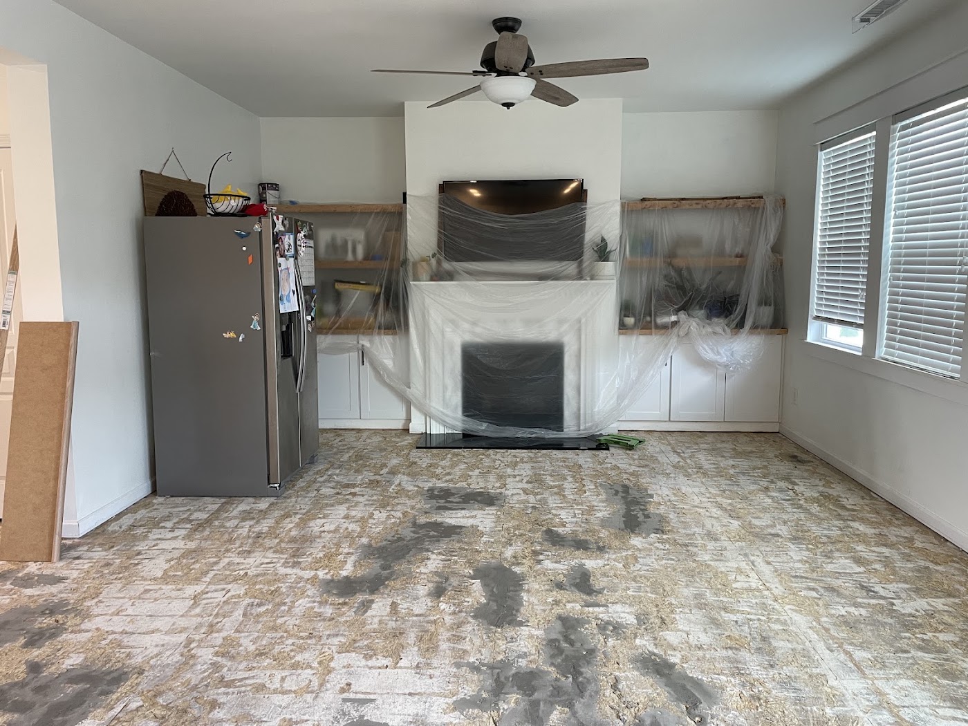 damp proofing work by American Disaster Restoration in Raleigh