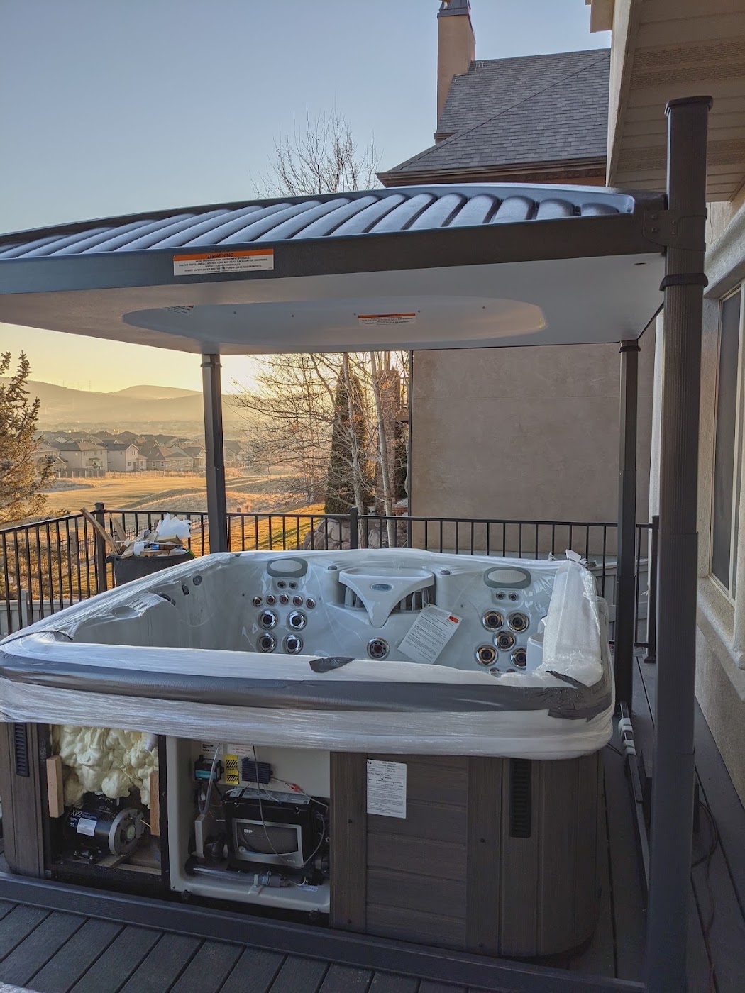 hot tub work by Aqua Care and Repair in Chattanooga