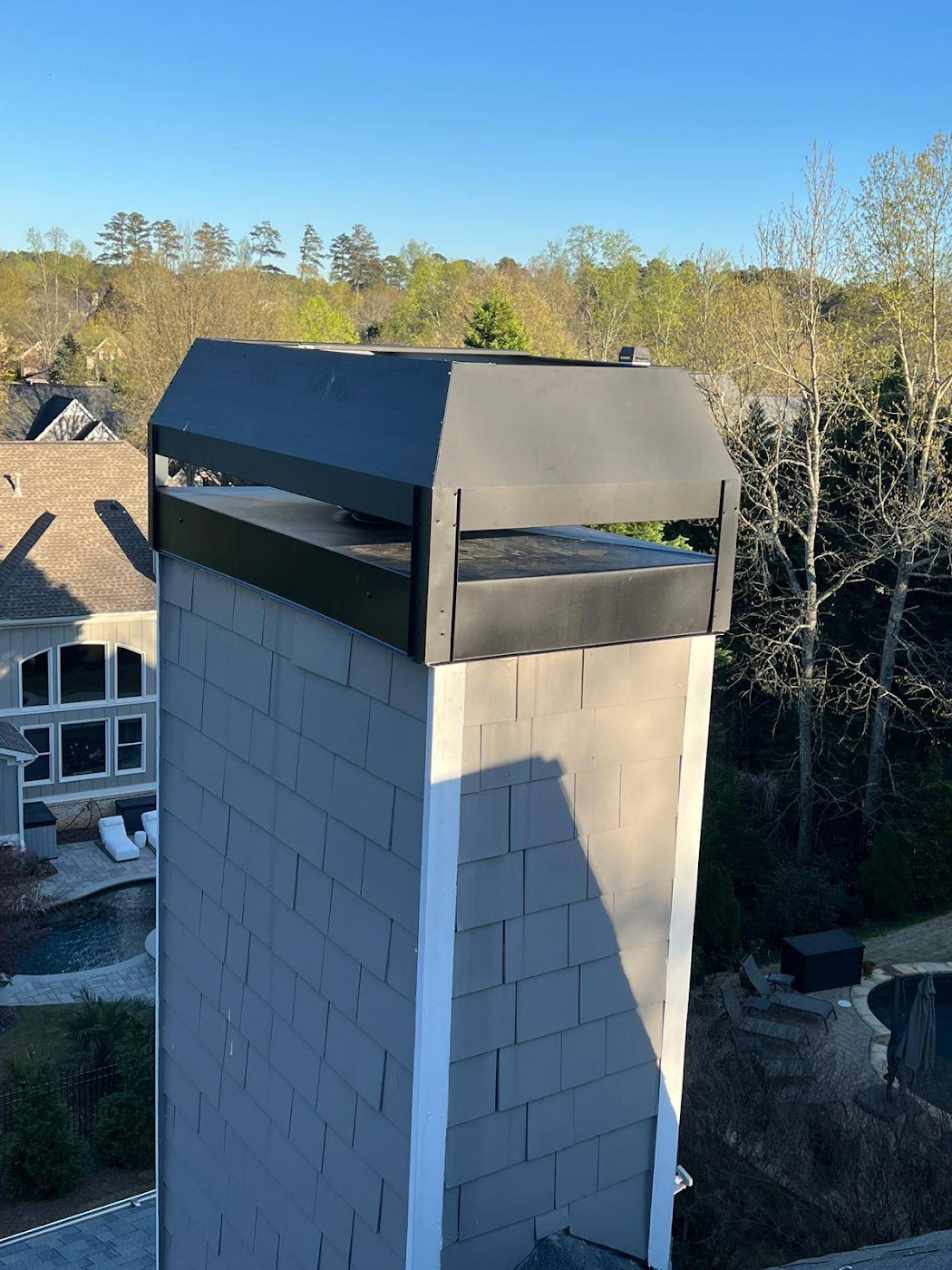 chimney work by Best Chimney Solutions. in Norcross