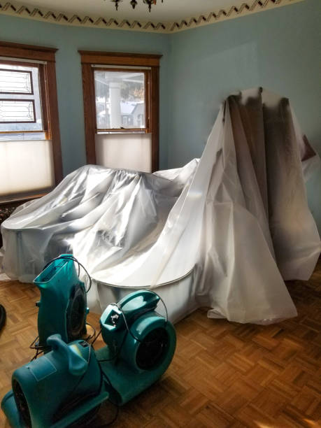 damp proofing work by Blue Water damage Xperts Marietta GA in Marietta