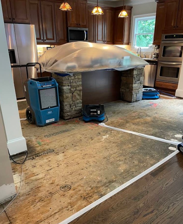 damp proofing work by SafeFlow Restorations Doraville GA in Doraville