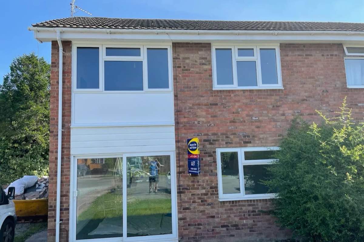 Shelfbank windows work in Oswestry